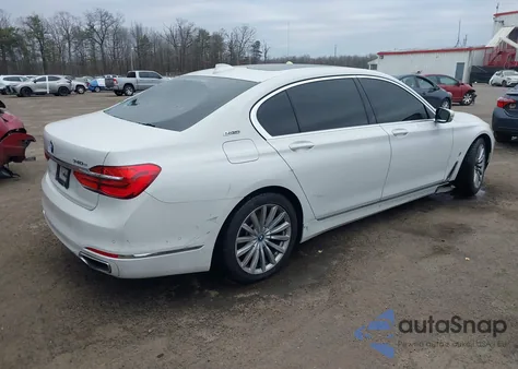 2017 BMW 740E xDrive Iperformance from USA, damaged, VIN WBA7J2C30HG497743